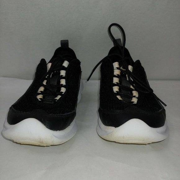 Nike Air Max Estrea Womens 9 Black Athletic Shoes Black White - Picture 10 of 11